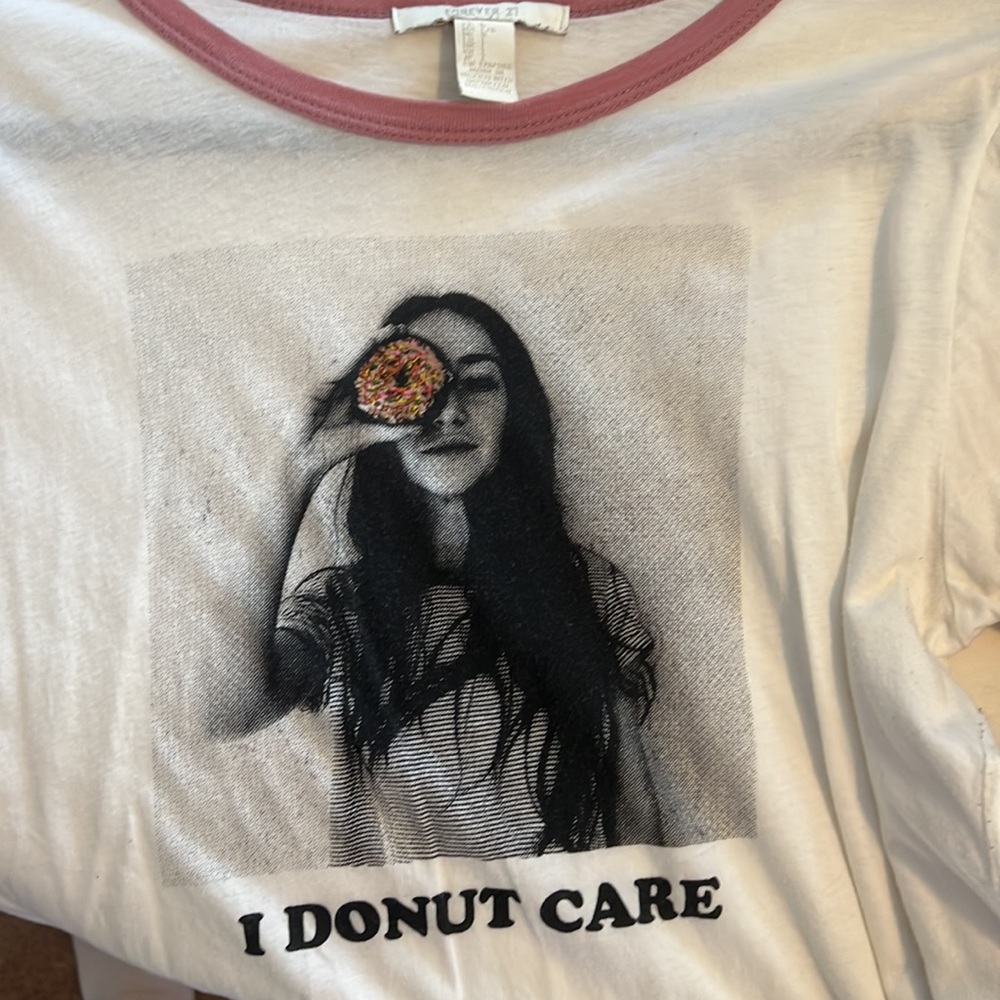 Crop Donut Tee